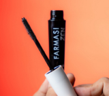 Mascara und Wimpern